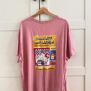 Hello kitty oversized shirt